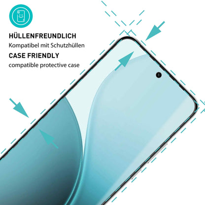 smartect Schutzglas Klar für Oppo Reno 14 Pro 5G, 3 Stück