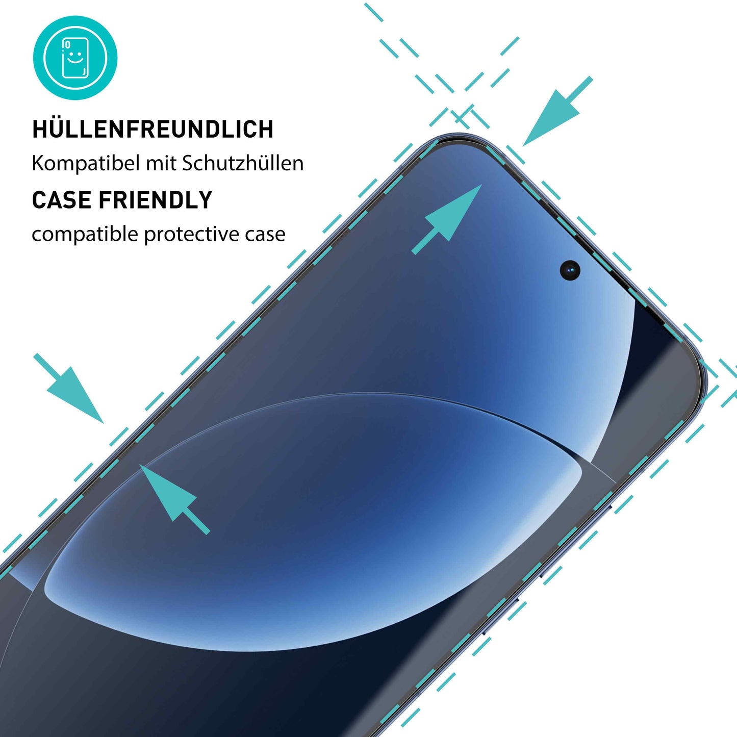 smartect Schutzglas Klar für Realme GT 8 Pro, 3 Stück