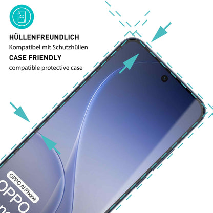 smartect Schutzglas Klar für Oppo Reno 15 5G / 14 5G, 3 Stück