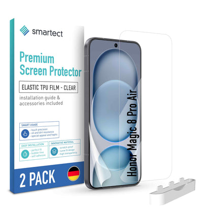 smartect TPU Schutzfolie Klar für Honor Magic 8 Pro Air, 2 x Front