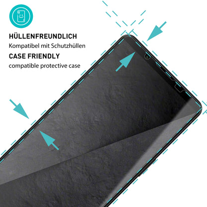 smartect Schutzglas Klar für Sony Xperia 1 VIII, 3 Stück