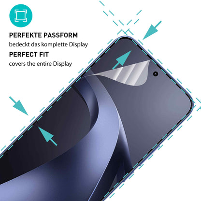 smartect TPU Schutzfolie Klar für Xiaomi 17T Pro, 2 x Front