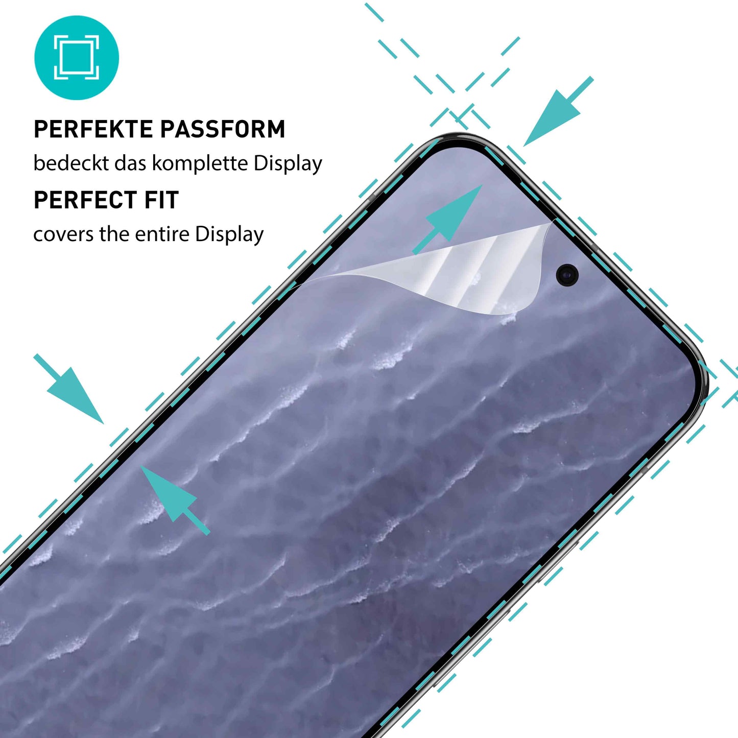 smartect TPU Schutzfolie Klar für Google Pixel 11, 2 x Front + 2 x Cam
