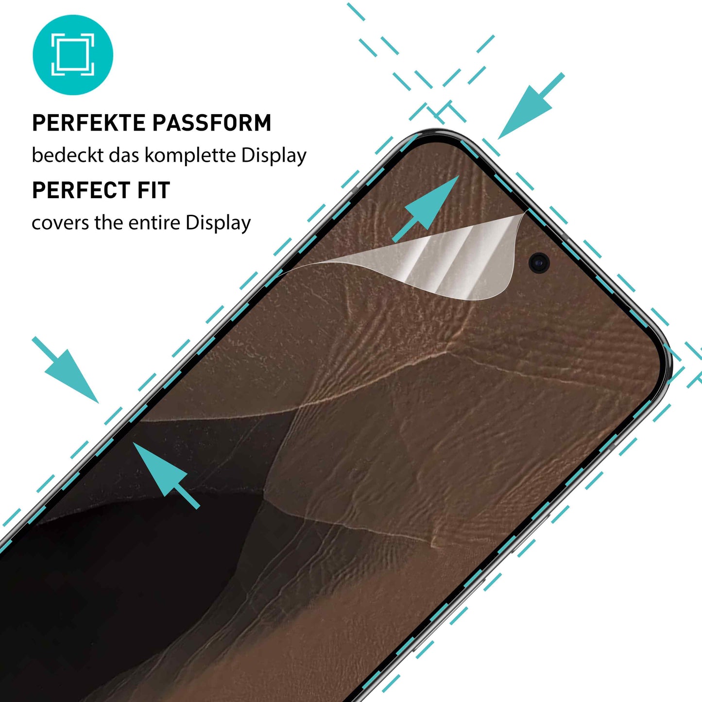 smartect TPU Schutzfolie Klar für Google Pixel 11 Pro XL, 2 x Front + 2 x Cam