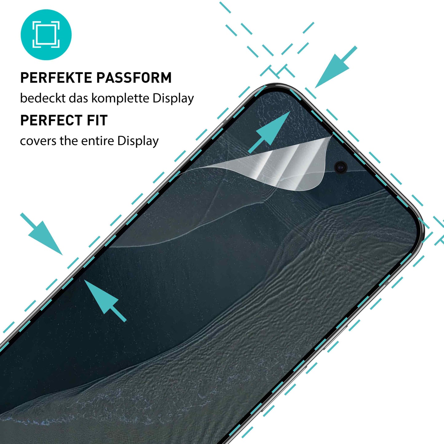 smartect TPU Schutzfolie Klar für Google Pixel 11 Pro, 2 x Front + 2 x Cam