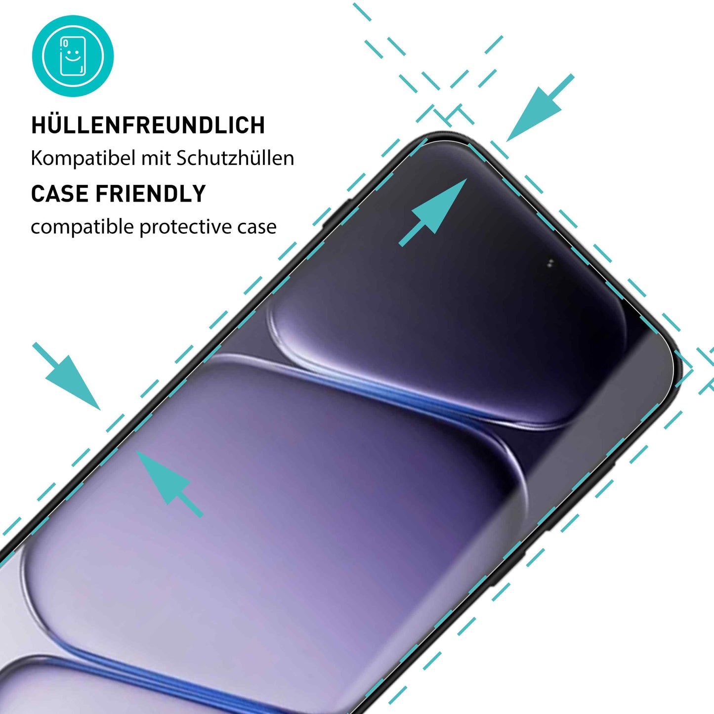 smartect Schutzglas Klar für OnePlus Nord 6, 3 Stück