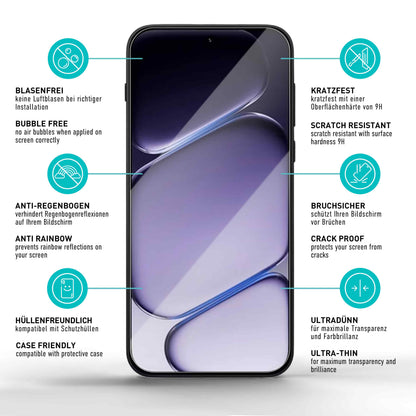 smartect Schutzglas Klar für OnePlus Nord 6, 3 Stück