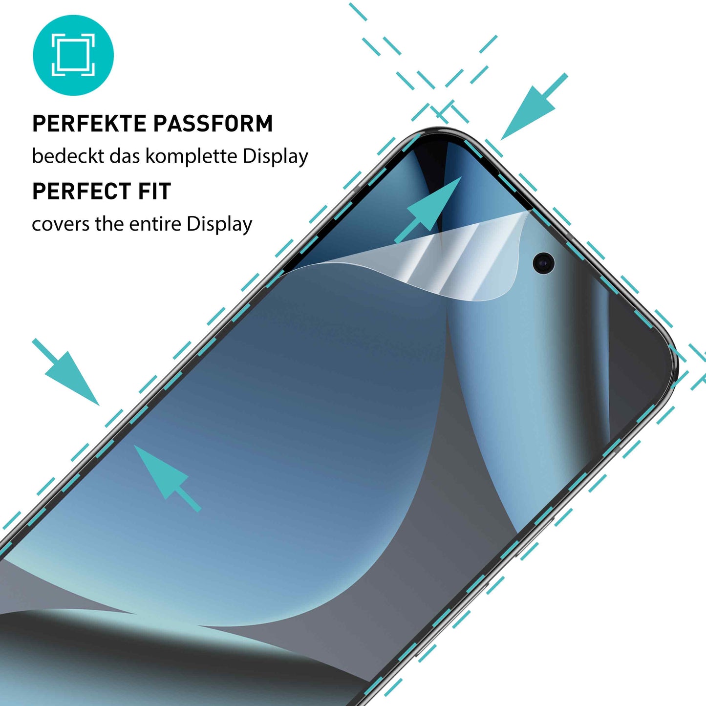 smartect TPU Schutzfolie Matt für Google Pixel 10 Pro, 2 x Front