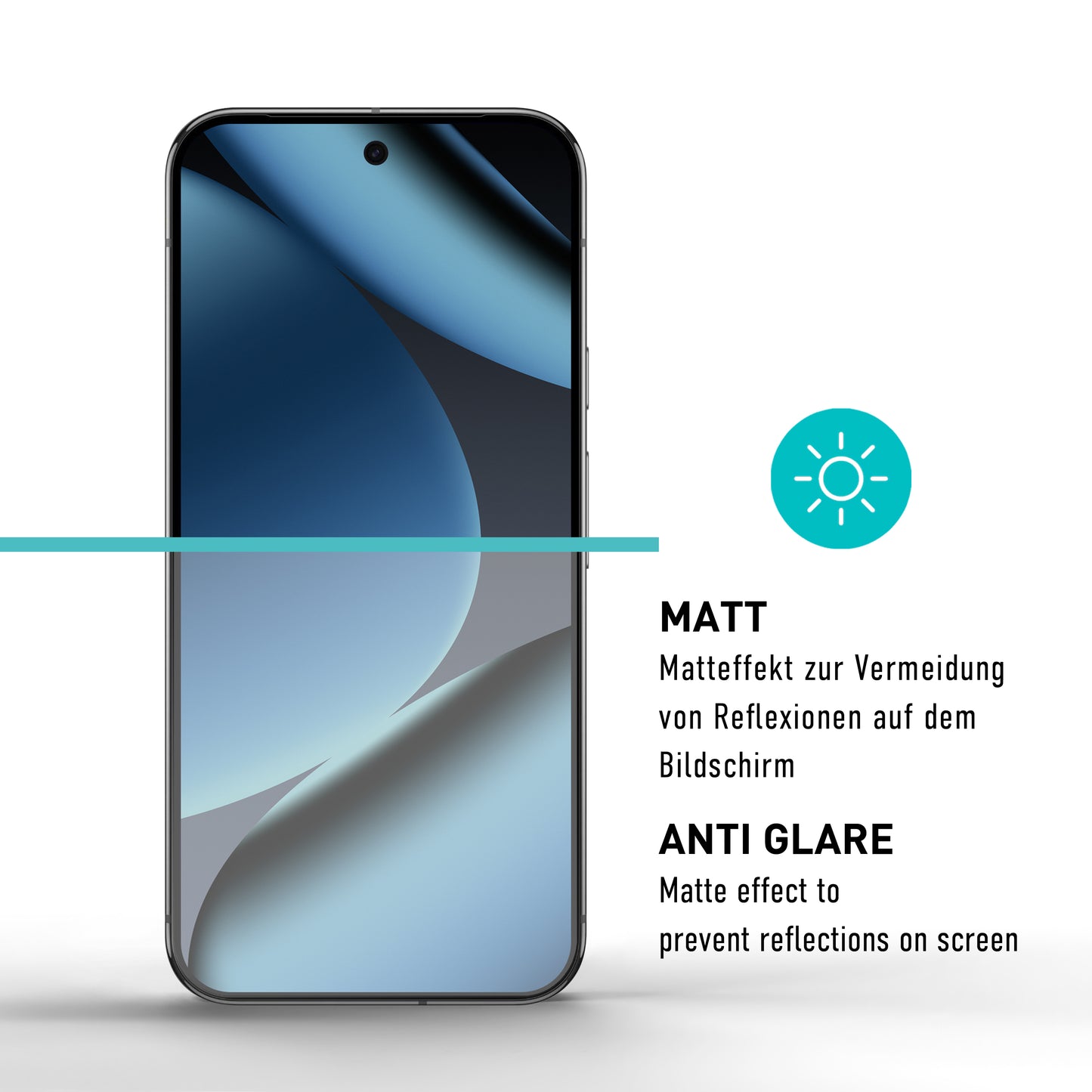 smartect TPU Schutzfolie Matt für Google Pixel 10 Pro, 2 x Front