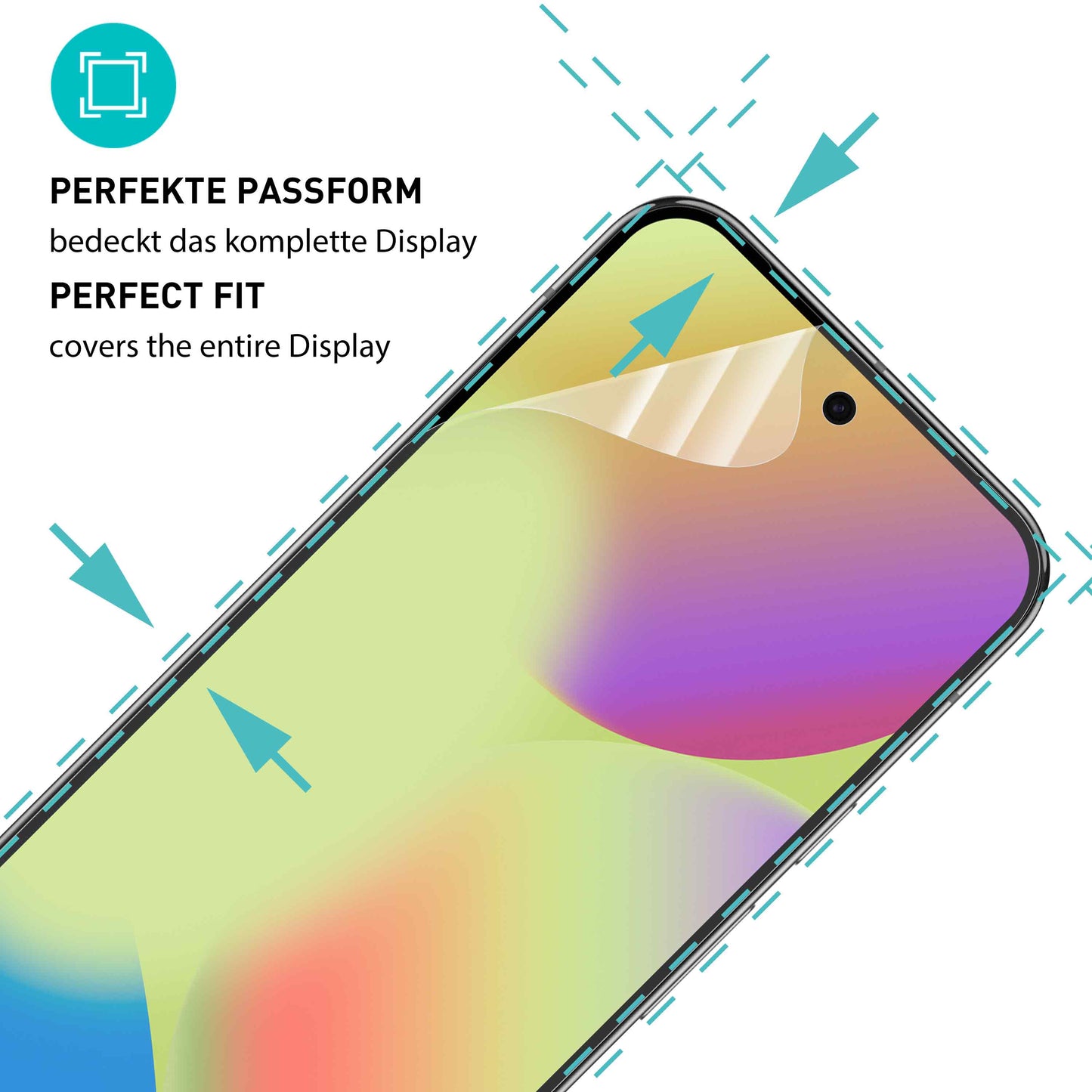 smartect TPU Schutzfolie Matt für Google Pixel 10, 2 x Front
