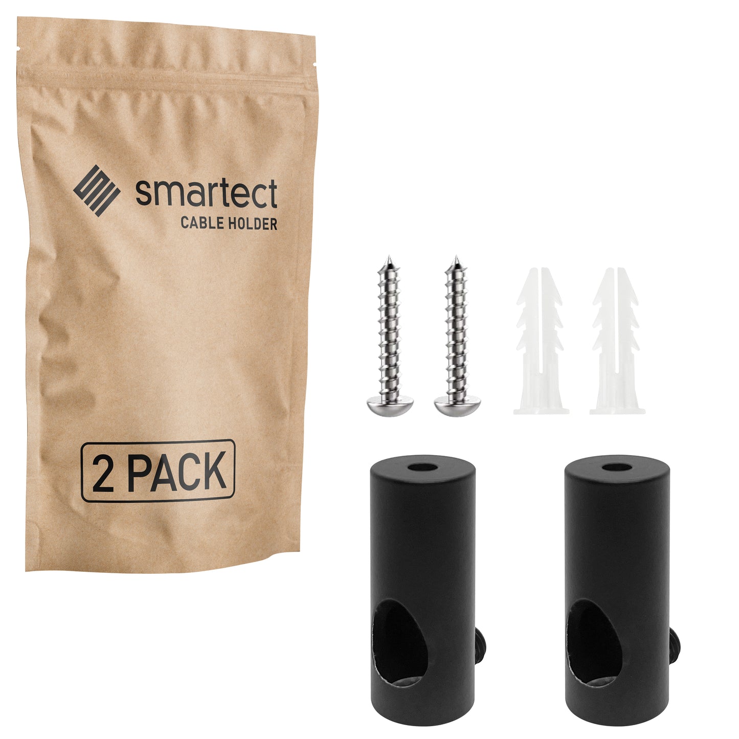 smartect Wand- und Deckenpins zum Fixieren für Lampenkabel