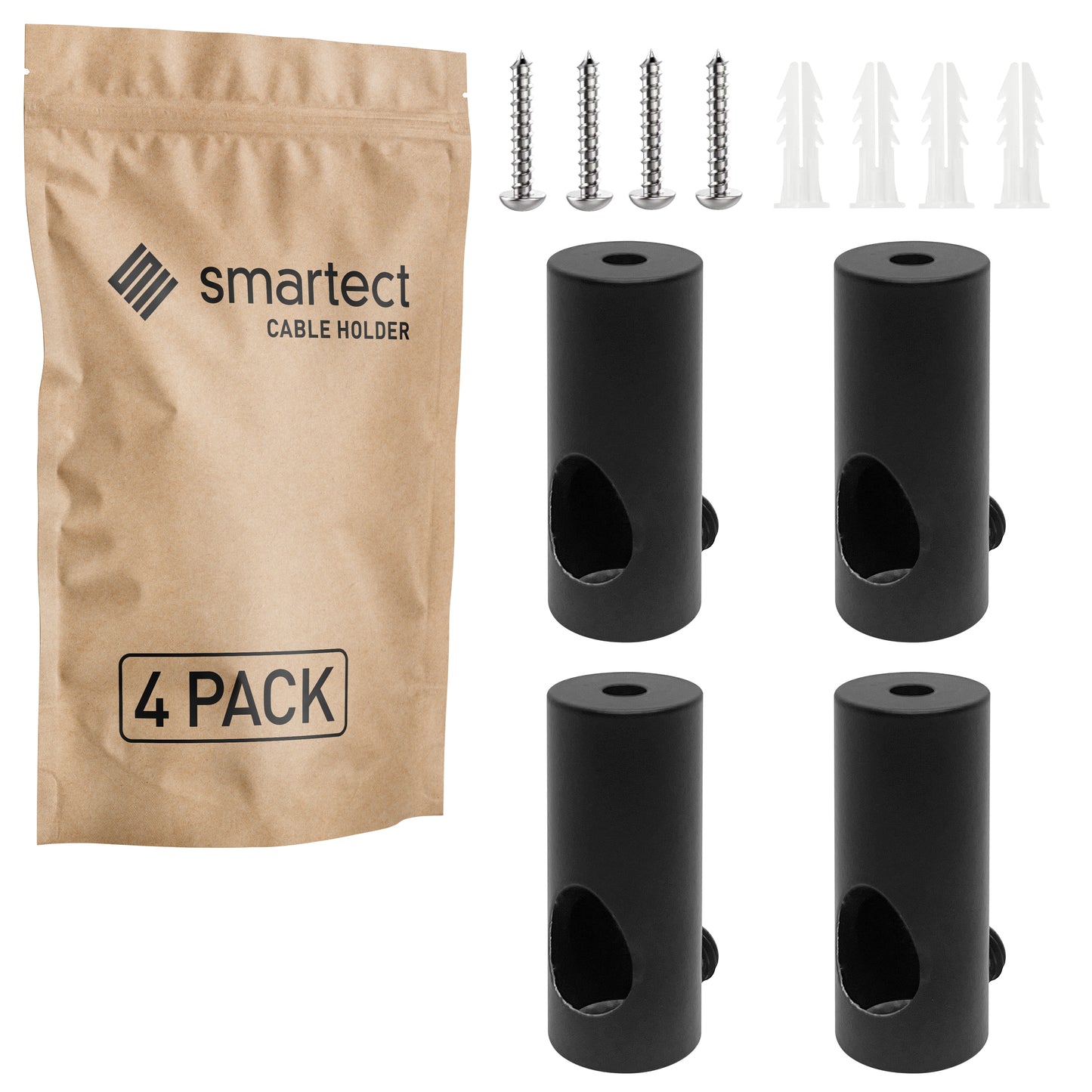 smartect Wand- und Deckenpins zum Fixieren für Lampenkabel