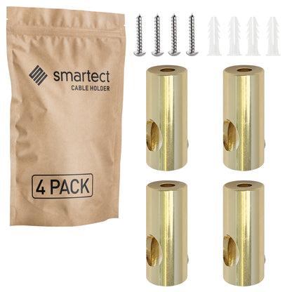 smartect Wand- und Deckenpins zum Fixieren für Lampenkabel
