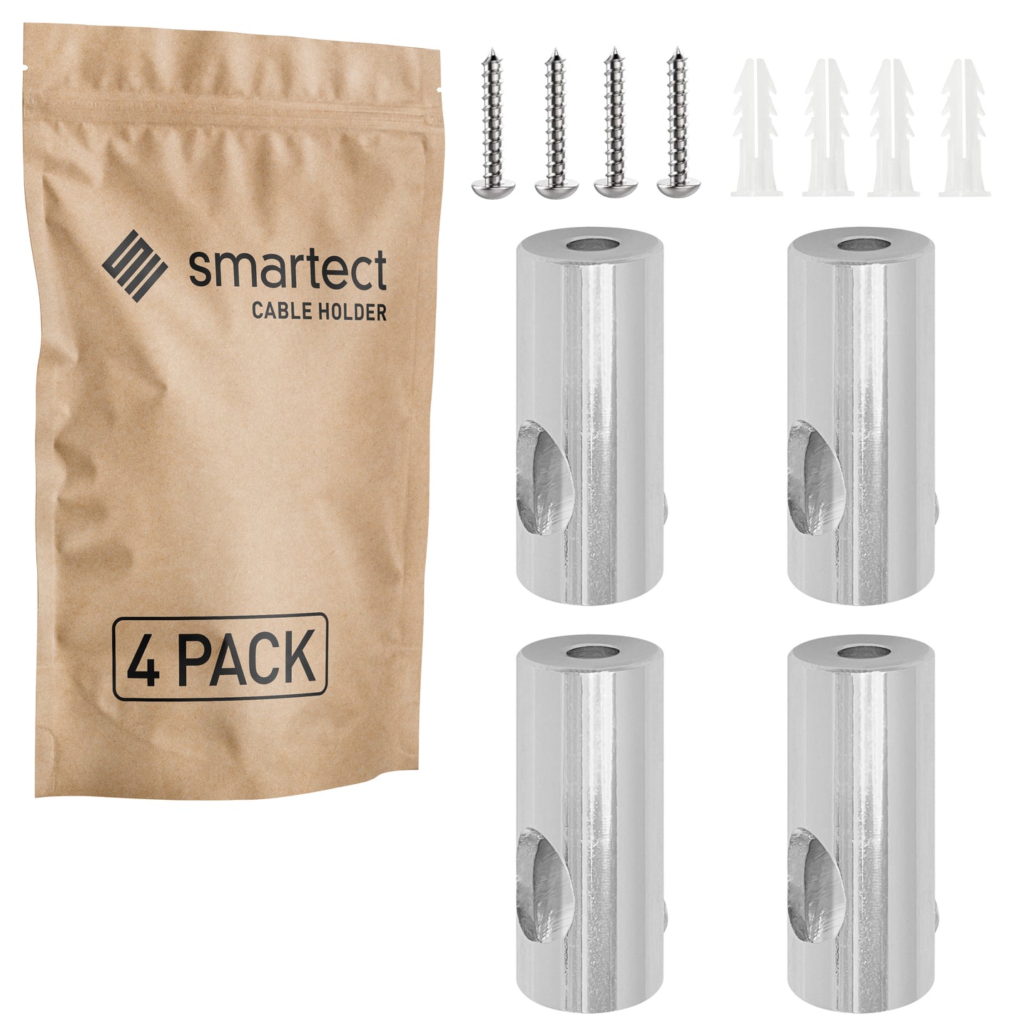 smartect Wand- und Deckenpins zum Fixieren für Lampenkabel