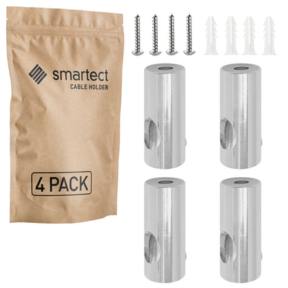 smartect Wand- und Deckenpins zum Fixieren für Lampenkabel
