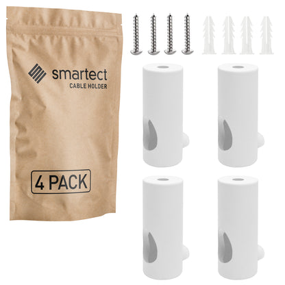 smartect Wand- und Deckenpins zum Fixieren für Lampenkabel